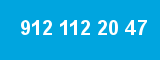 912 112 20 47 912 112 20 47